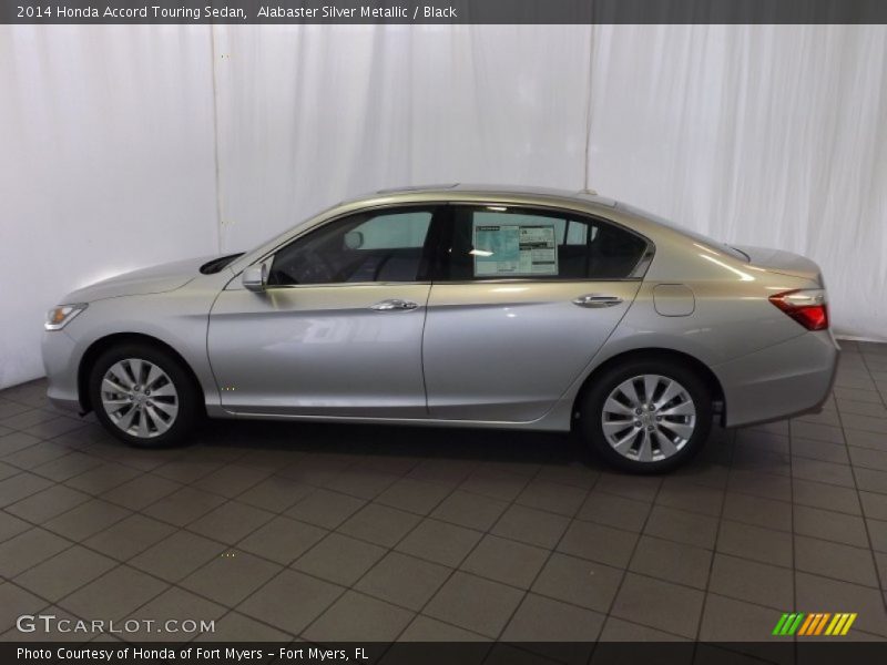 Alabaster Silver Metallic / Black 2014 Honda Accord Touring Sedan