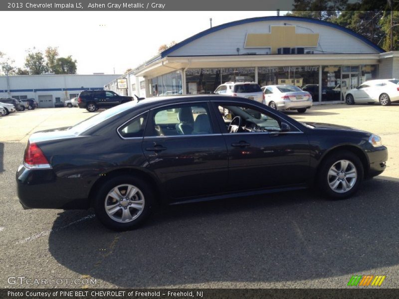 Ashen Gray Metallic / Gray 2013 Chevrolet Impala LS