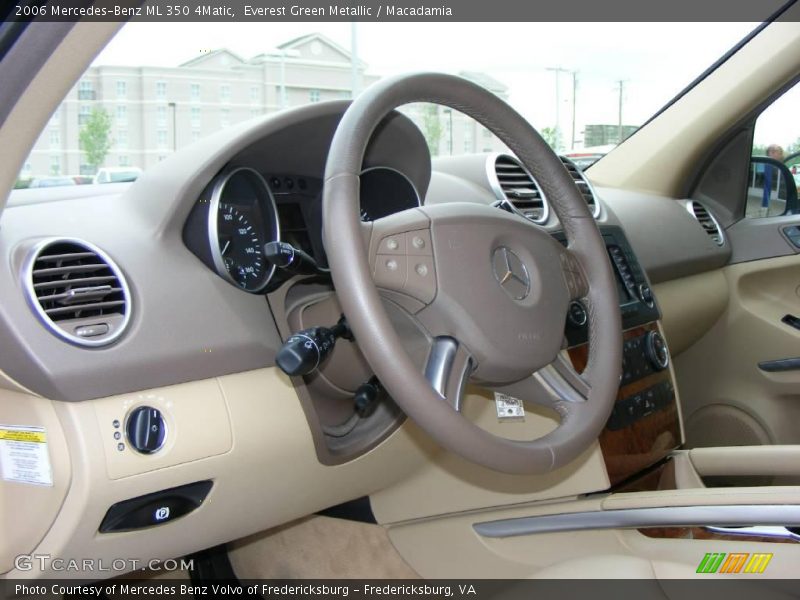 Everest Green Metallic / Macadamia 2006 Mercedes-Benz ML 350 4Matic