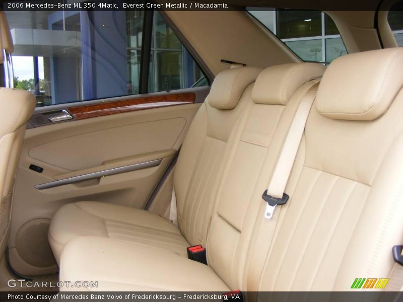 Everest Green Metallic / Macadamia 2006 Mercedes-Benz ML 350 4Matic