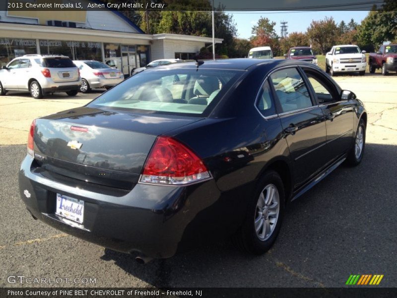 Ashen Gray Metallic / Gray 2013 Chevrolet Impala LS