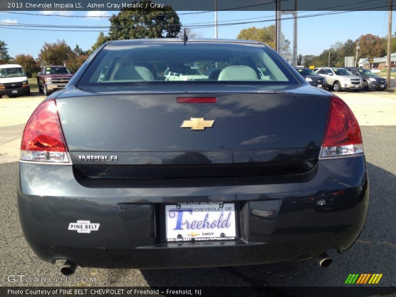 Ashen Gray Metallic / Gray 2013 Chevrolet Impala LS