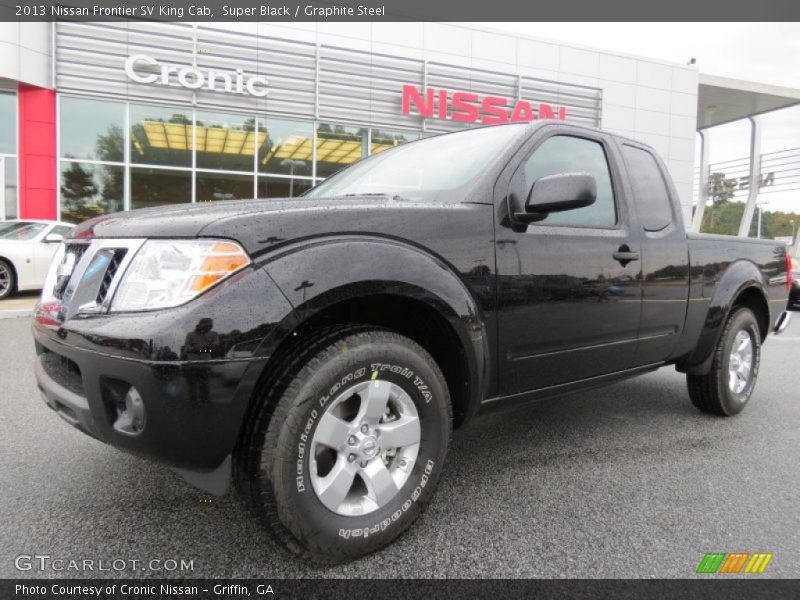 Super Black / Graphite Steel 2013 Nissan Frontier SV King Cab