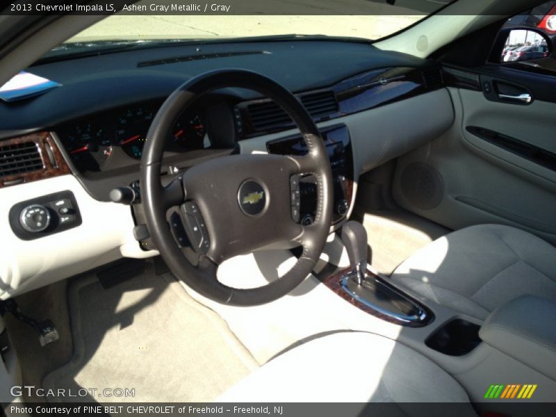 Ashen Gray Metallic / Gray 2013 Chevrolet Impala LS