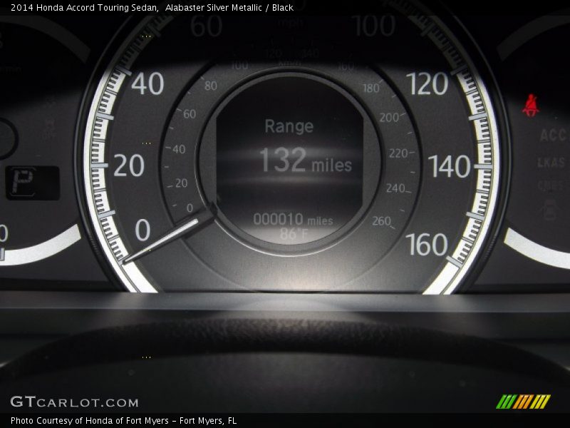 Alabaster Silver Metallic / Black 2014 Honda Accord Touring Sedan