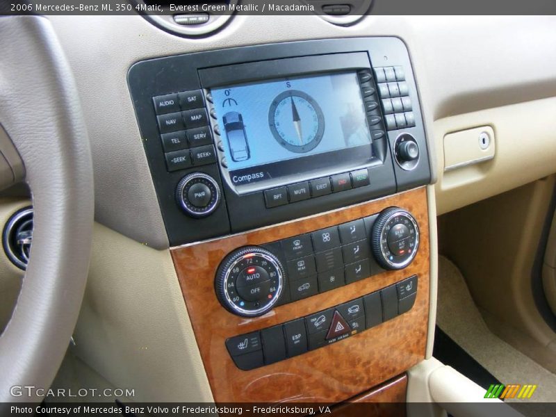 Everest Green Metallic / Macadamia 2006 Mercedes-Benz ML 350 4Matic