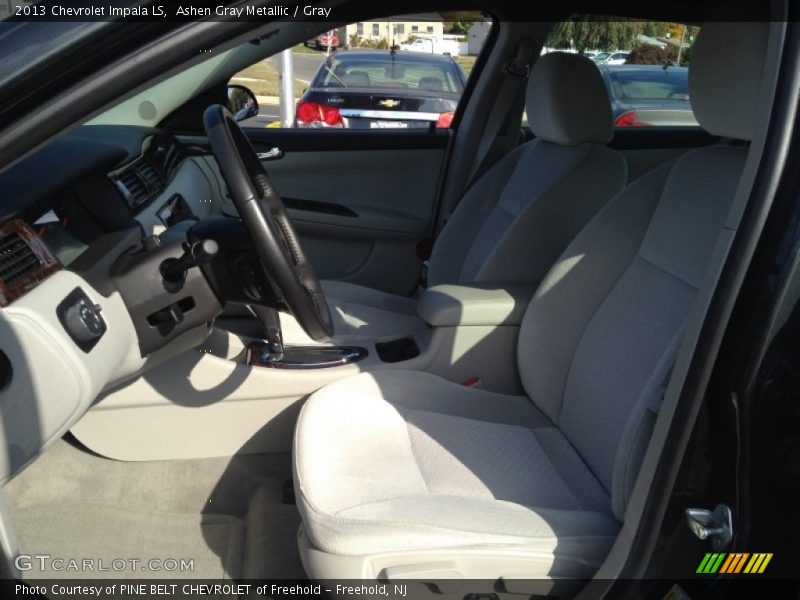 Ashen Gray Metallic / Gray 2013 Chevrolet Impala LS