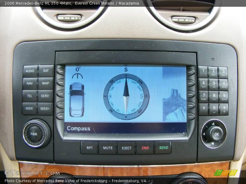 Everest Green Metallic / Macadamia 2006 Mercedes-Benz ML 350 4Matic