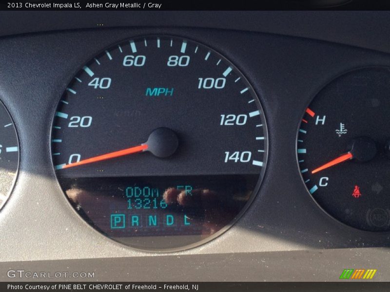 Ashen Gray Metallic / Gray 2013 Chevrolet Impala LS