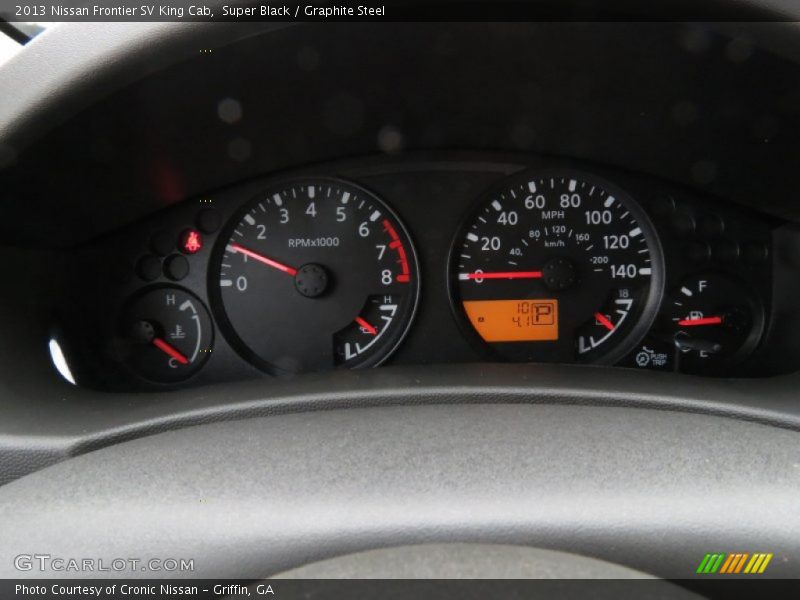 Super Black / Graphite Steel 2013 Nissan Frontier SV King Cab