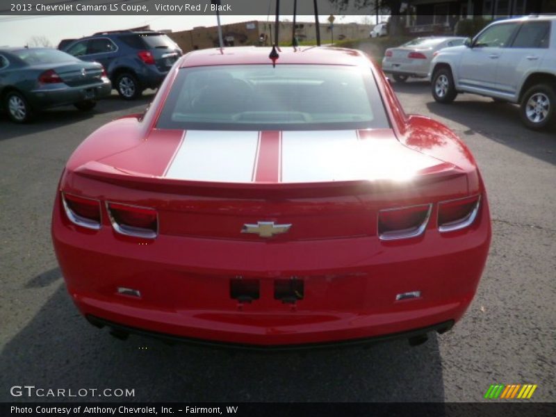 Victory Red / Black 2013 Chevrolet Camaro LS Coupe