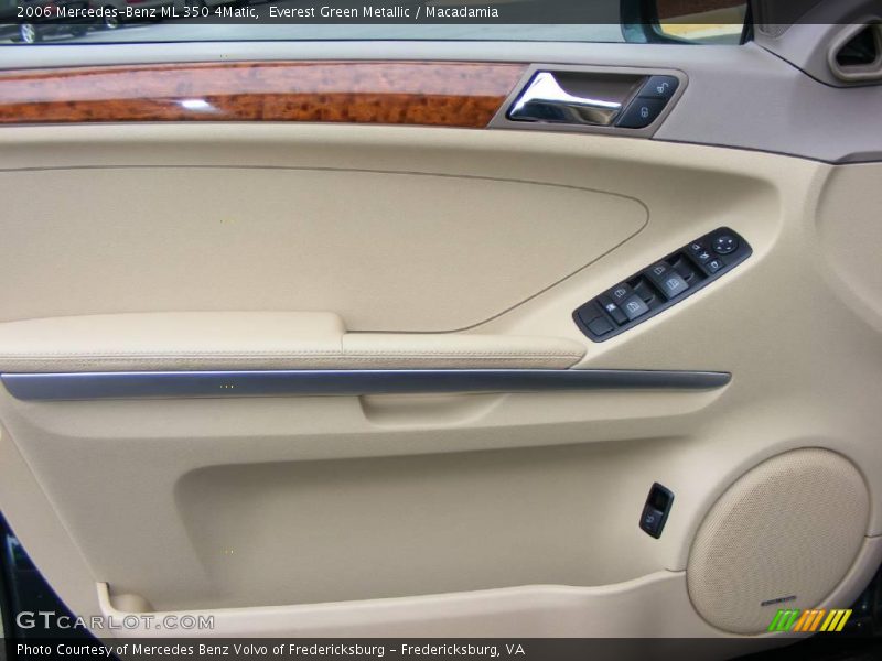 Everest Green Metallic / Macadamia 2006 Mercedes-Benz ML 350 4Matic
