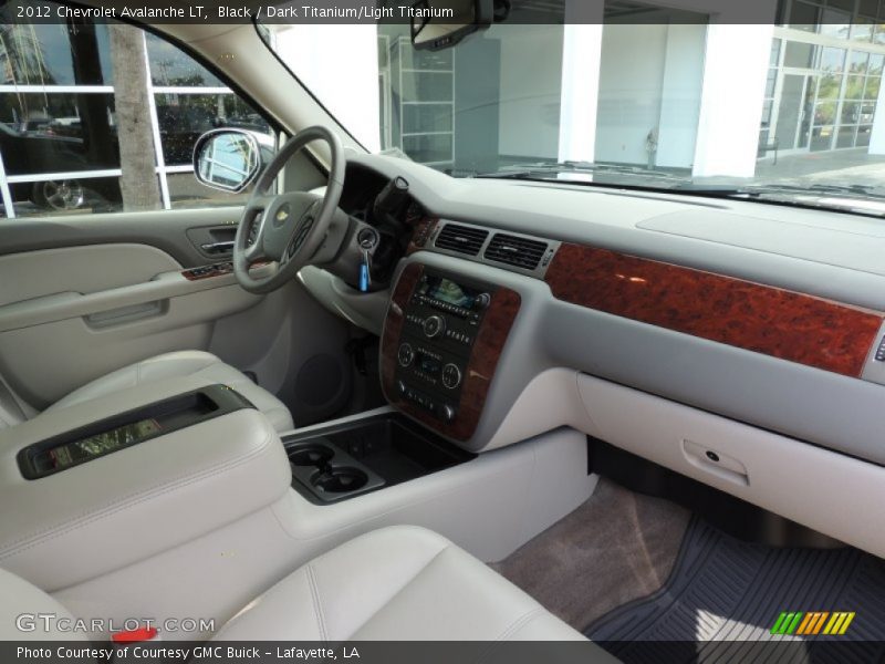 Black / Dark Titanium/Light Titanium 2012 Chevrolet Avalanche LT