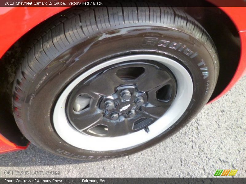 Victory Red / Black 2013 Chevrolet Camaro LS Coupe