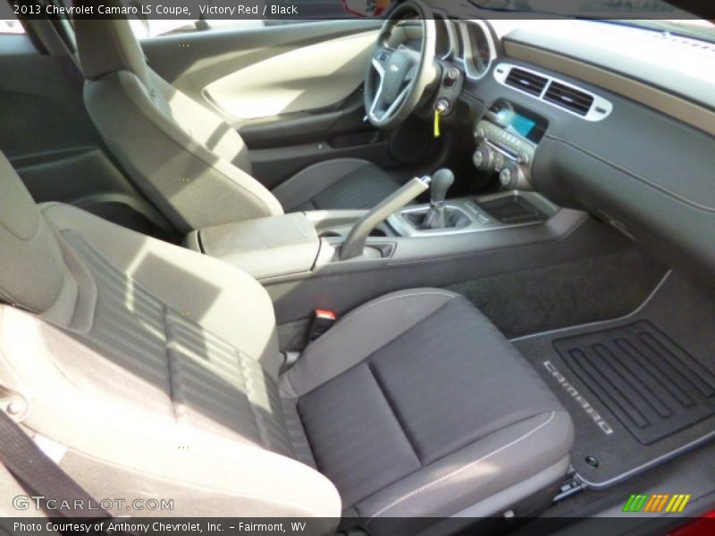 Victory Red / Black 2013 Chevrolet Camaro LS Coupe