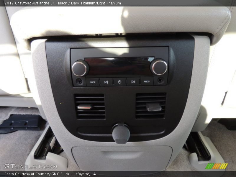 Black / Dark Titanium/Light Titanium 2012 Chevrolet Avalanche LT
