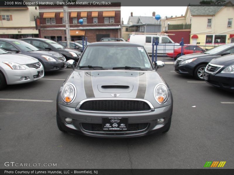 Dark Silver Metallic / Grey/Black 2008 Mini Cooper S Hardtop