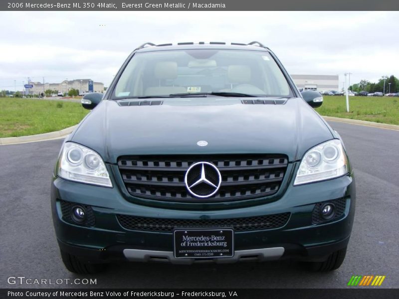 Everest Green Metallic / Macadamia 2006 Mercedes-Benz ML 350 4Matic
