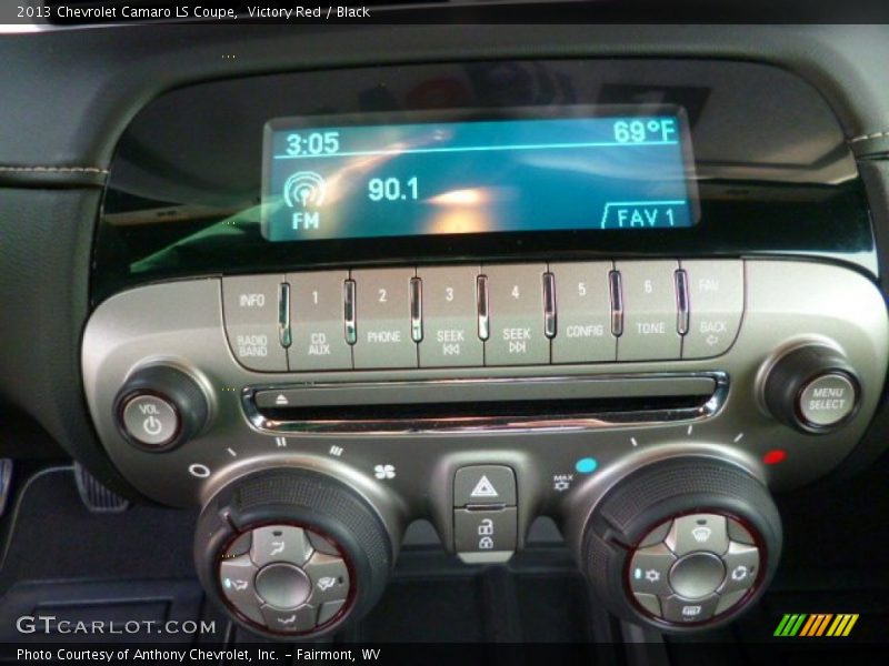 Victory Red / Black 2013 Chevrolet Camaro LS Coupe