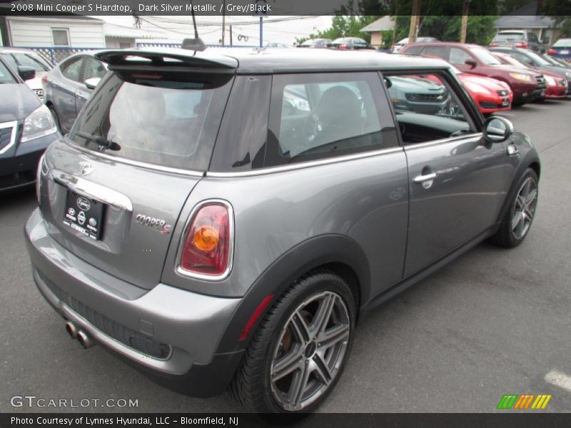 Dark Silver Metallic / Grey/Black 2008 Mini Cooper S Hardtop