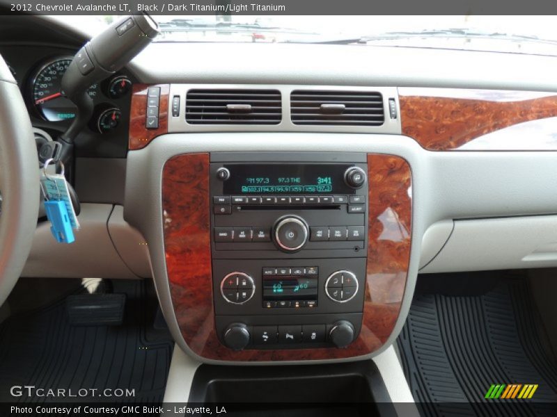 Black / Dark Titanium/Light Titanium 2012 Chevrolet Avalanche LT