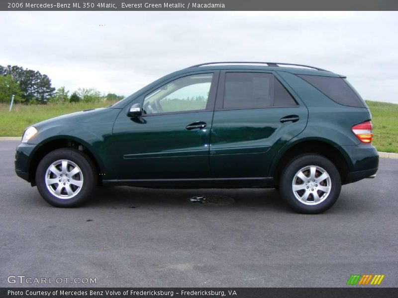 Everest Green Metallic / Macadamia 2006 Mercedes-Benz ML 350 4Matic