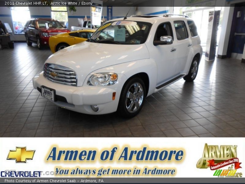 Arctic Ice White / Ebony 2011 Chevrolet HHR LT