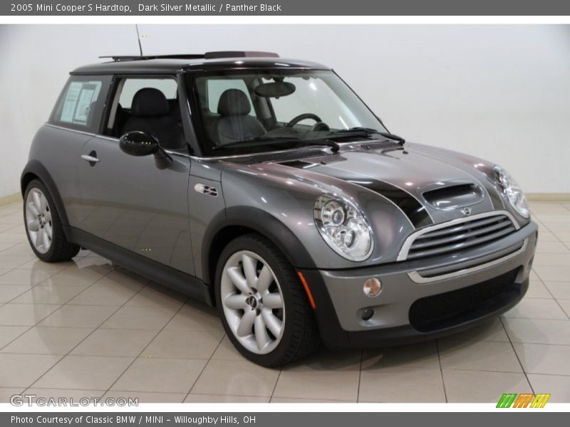 Dark Silver Metallic / Panther Black 2005 Mini Cooper S Hardtop