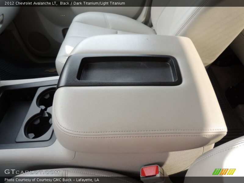 Black / Dark Titanium/Light Titanium 2012 Chevrolet Avalanche LT