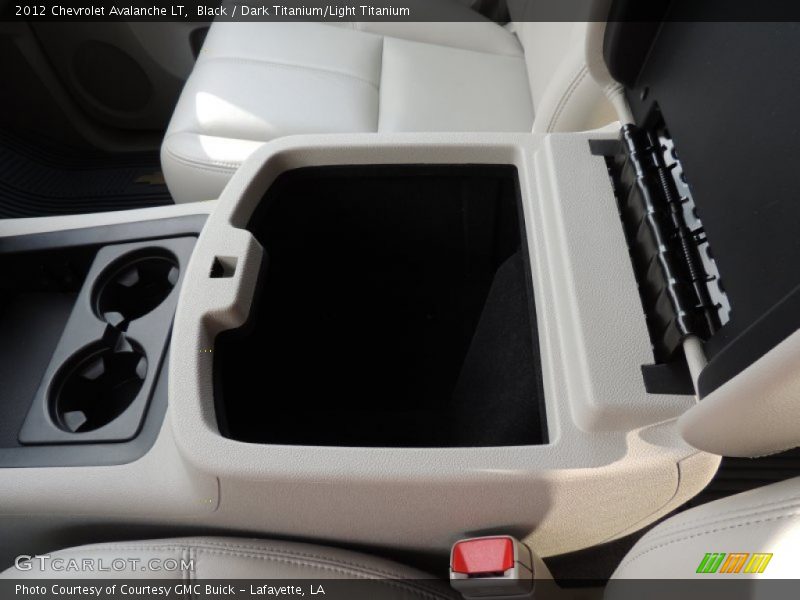 Black / Dark Titanium/Light Titanium 2012 Chevrolet Avalanche LT