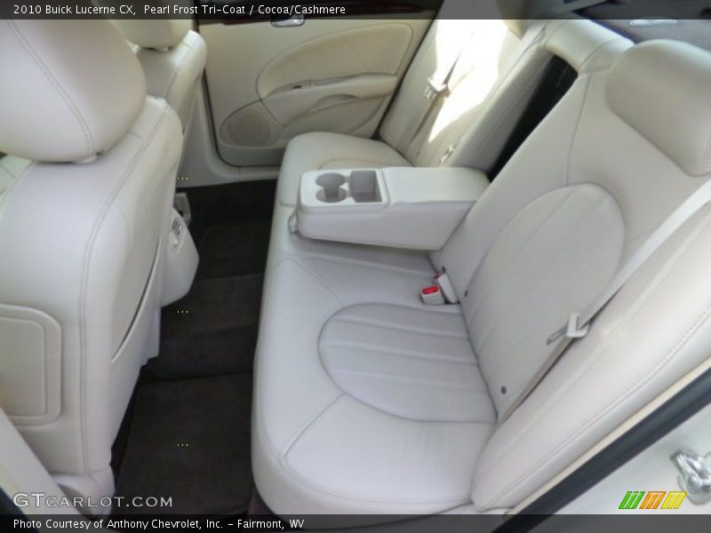 Pearl Frost Tri-Coat / Cocoa/Cashmere 2010 Buick Lucerne CX