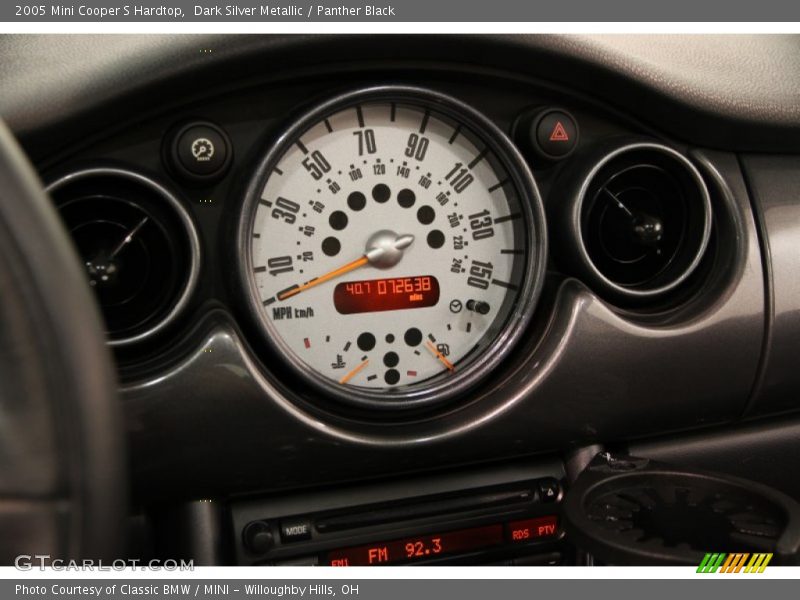Dark Silver Metallic / Panther Black 2005 Mini Cooper S Hardtop
