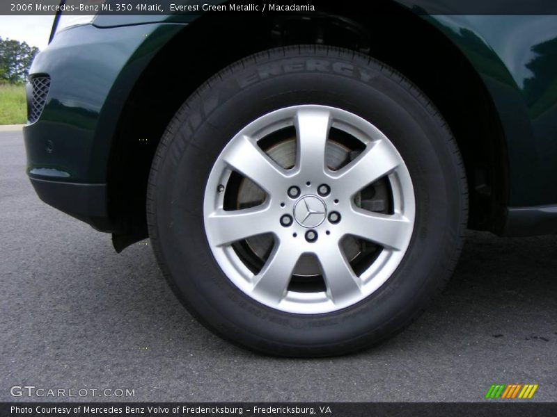 Everest Green Metallic / Macadamia 2006 Mercedes-Benz ML 350 4Matic