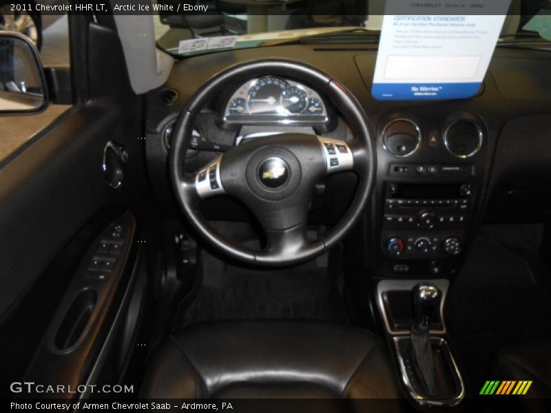 Arctic Ice White / Ebony 2011 Chevrolet HHR LT