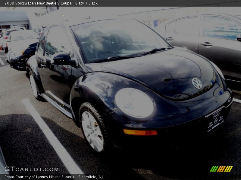 Black / Black 2008 Volkswagen New Beetle S Coupe