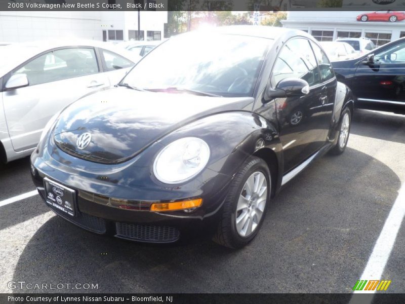 Black / Black 2008 Volkswagen New Beetle S Coupe