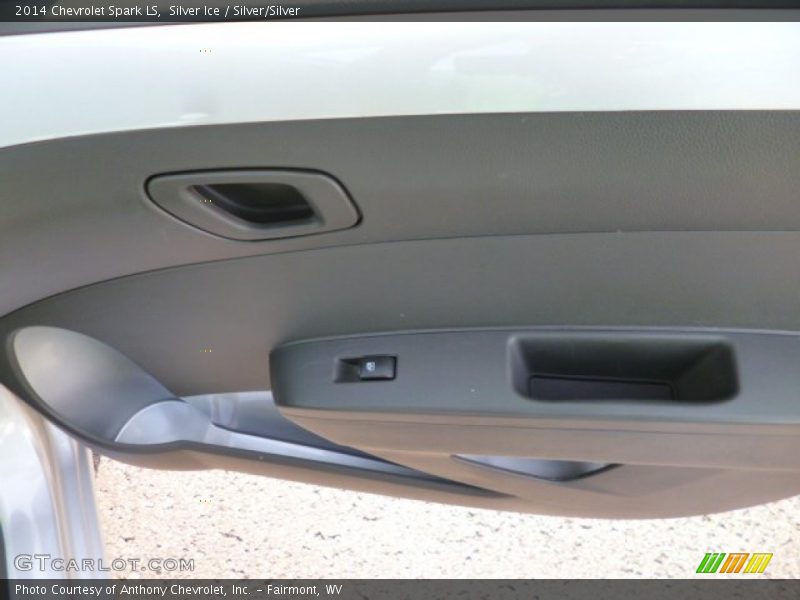 Silver Ice / Silver/Silver 2014 Chevrolet Spark LS