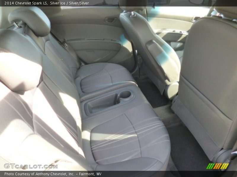 Silver Ice / Silver/Silver 2014 Chevrolet Spark LS