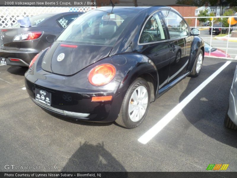 Black / Black 2008 Volkswagen New Beetle S Coupe