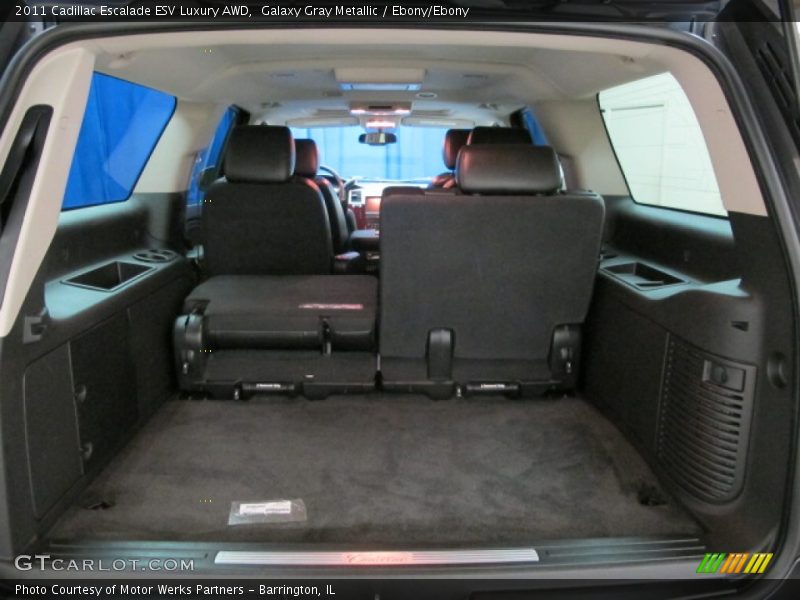 Galaxy Gray Metallic / Ebony/Ebony 2011 Cadillac Escalade ESV Luxury AWD