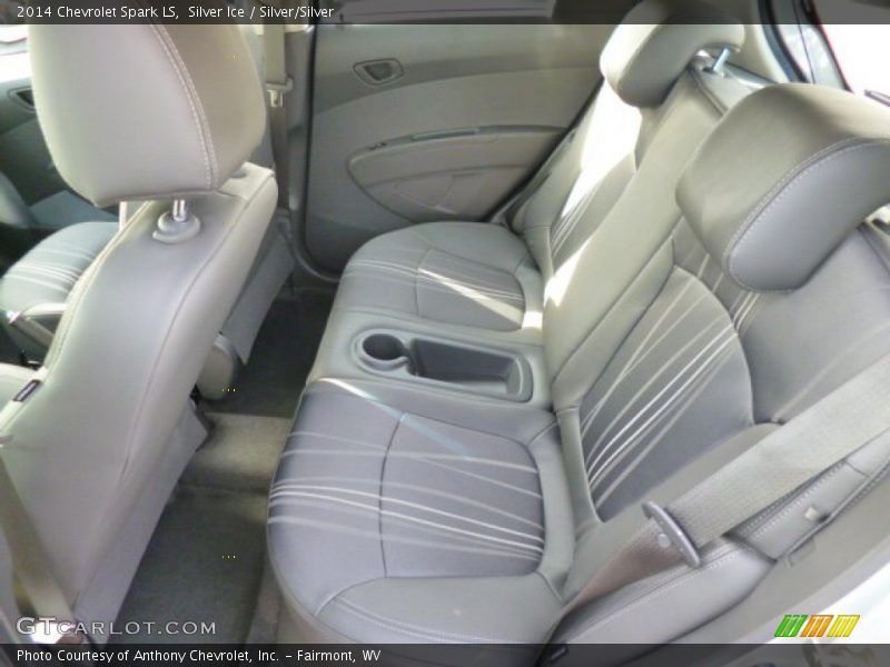 Silver Ice / Silver/Silver 2014 Chevrolet Spark LS
