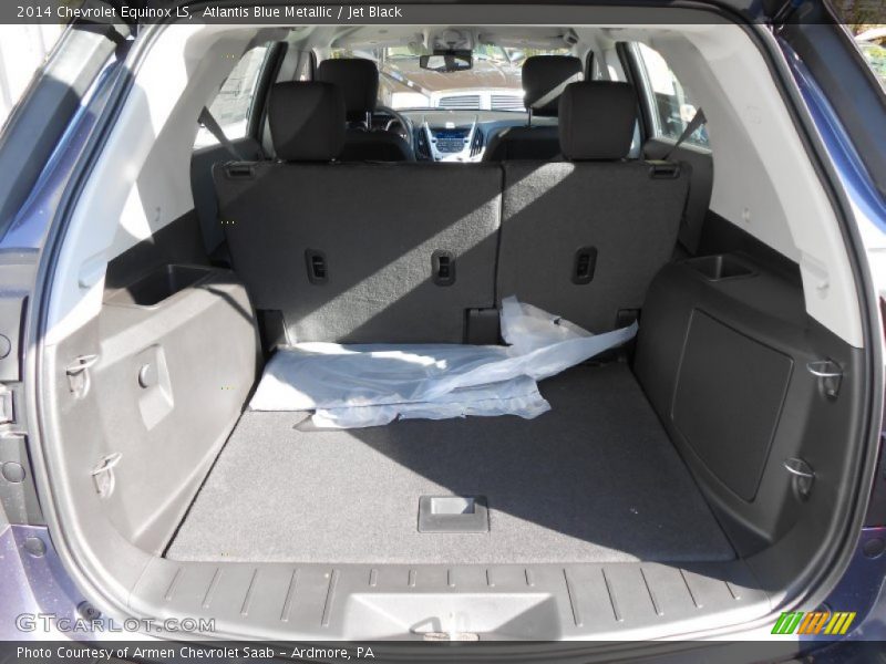 Atlantis Blue Metallic / Jet Black 2014 Chevrolet Equinox LS