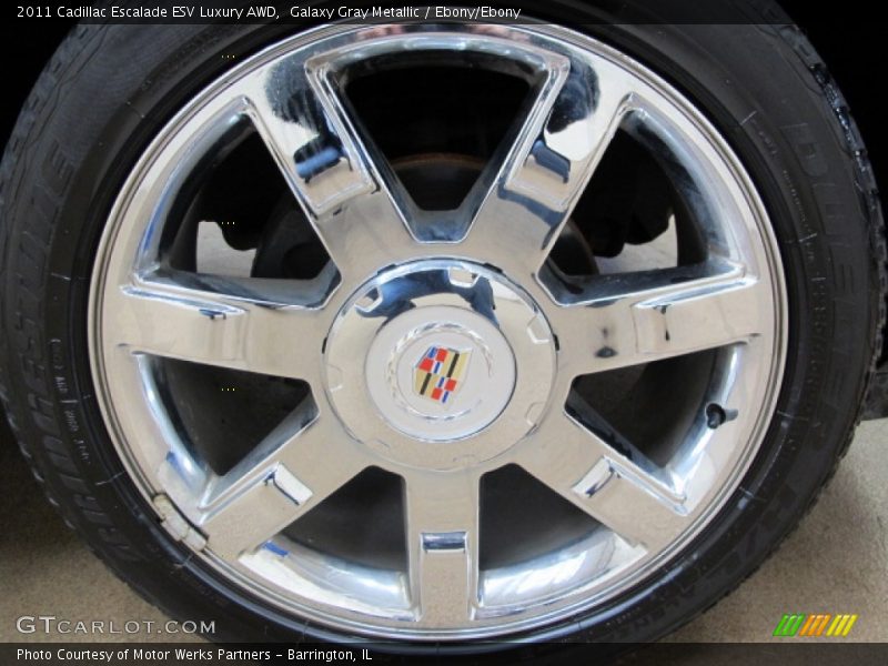 Galaxy Gray Metallic / Ebony/Ebony 2011 Cadillac Escalade ESV Luxury AWD