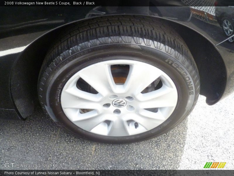 Black / Black 2008 Volkswagen New Beetle S Coupe