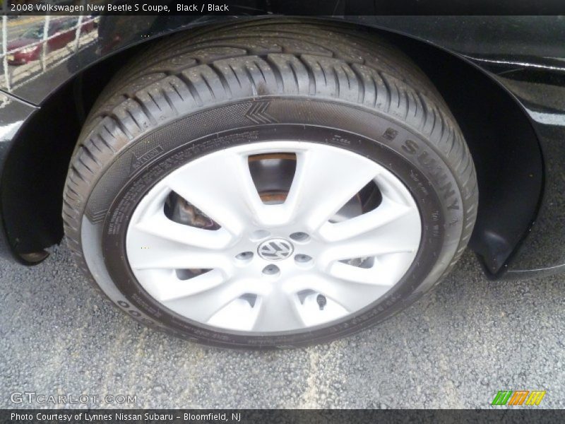 Black / Black 2008 Volkswagen New Beetle S Coupe