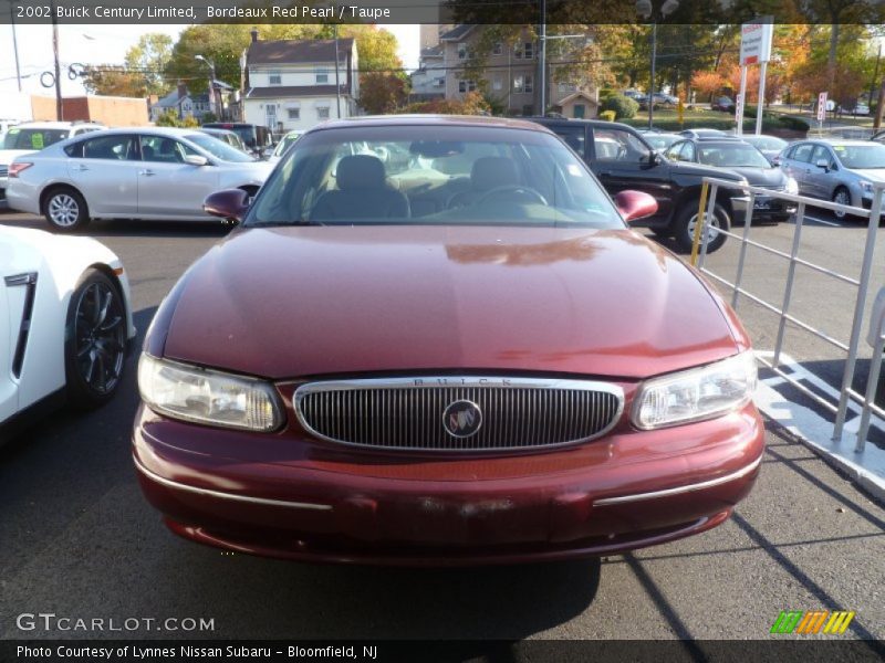 Bordeaux Red Pearl / Taupe 2002 Buick Century Limited