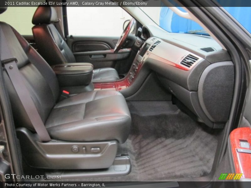 Galaxy Gray Metallic / Ebony/Ebony 2011 Cadillac Escalade ESV Luxury AWD