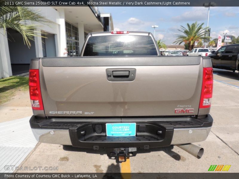 Mocha Steel Metallic / Very Dark Cashmere/Light Cashmere 2011 GMC Sierra 2500HD SLT Crew Cab 4x4