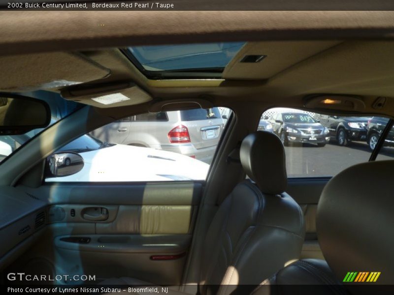 Bordeaux Red Pearl / Taupe 2002 Buick Century Limited