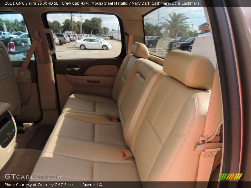 Mocha Steel Metallic / Very Dark Cashmere/Light Cashmere 2011 GMC Sierra 2500HD SLT Crew Cab 4x4